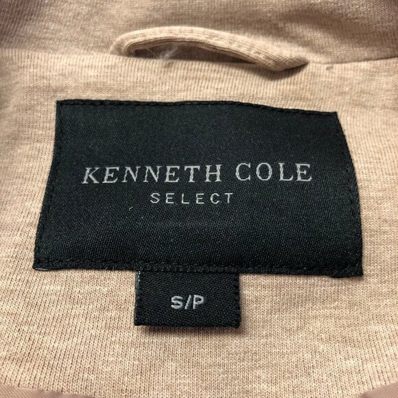 NWOT Kenneth Cole Select Single Button Front Career Beige Jacket Blazer Small - Picture 4 of 11